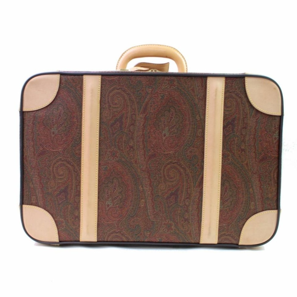 Etro Paisley Trunk Steamer Suitcase 866601